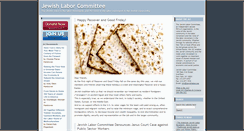 Desktop Screenshot of jewishlabor.org